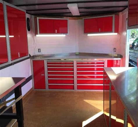 lightweight cabinets for enclosed trailers